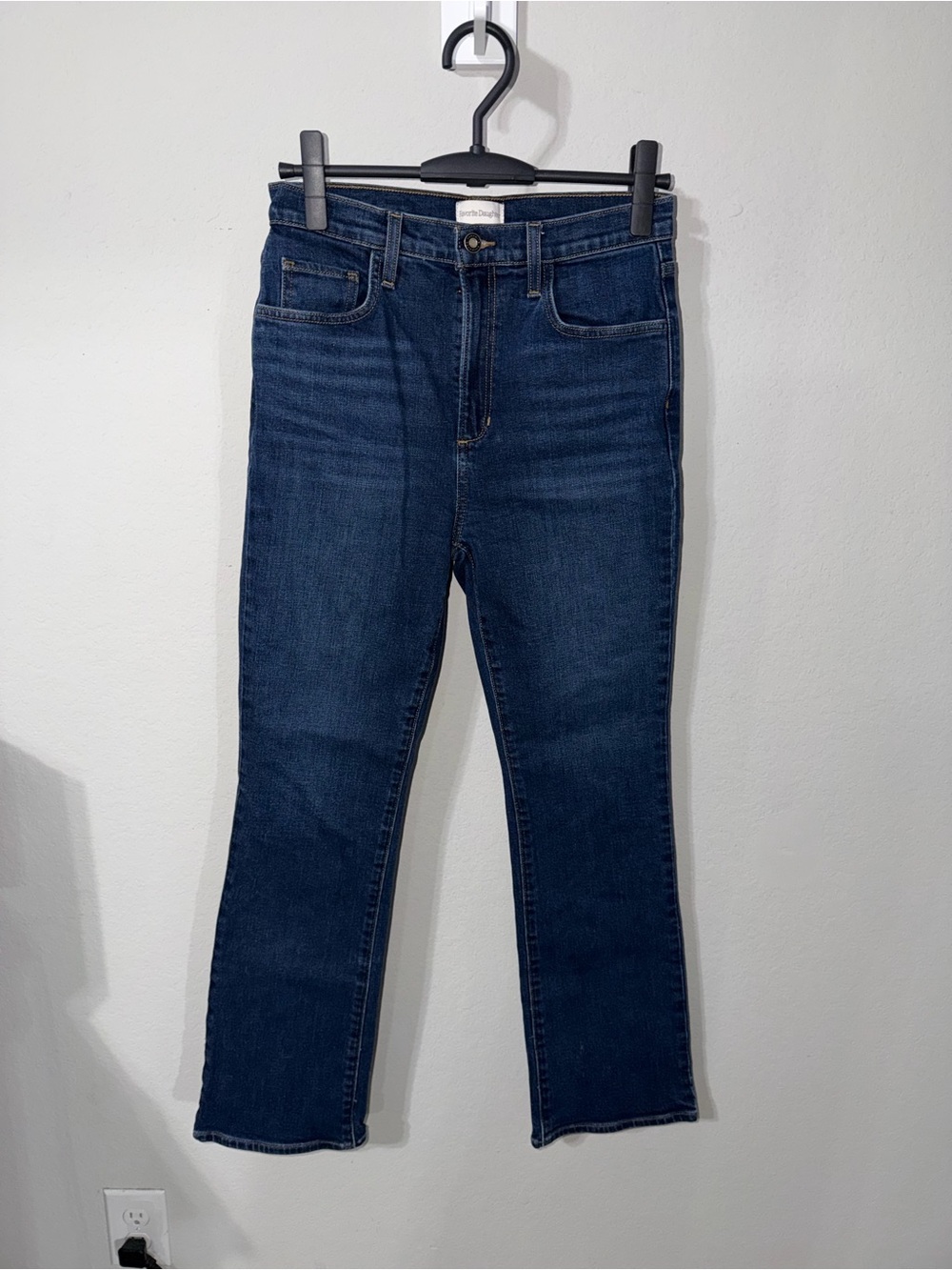 Favorite Daughter The Valentina Shortie Bootcut Jeans – Size 27 - Picture 2 of 12